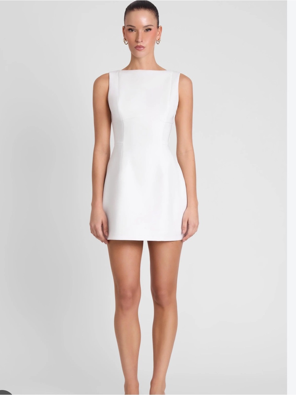 Leau Estelle Sleeveless Bustier Mini Dress Sz S NEW